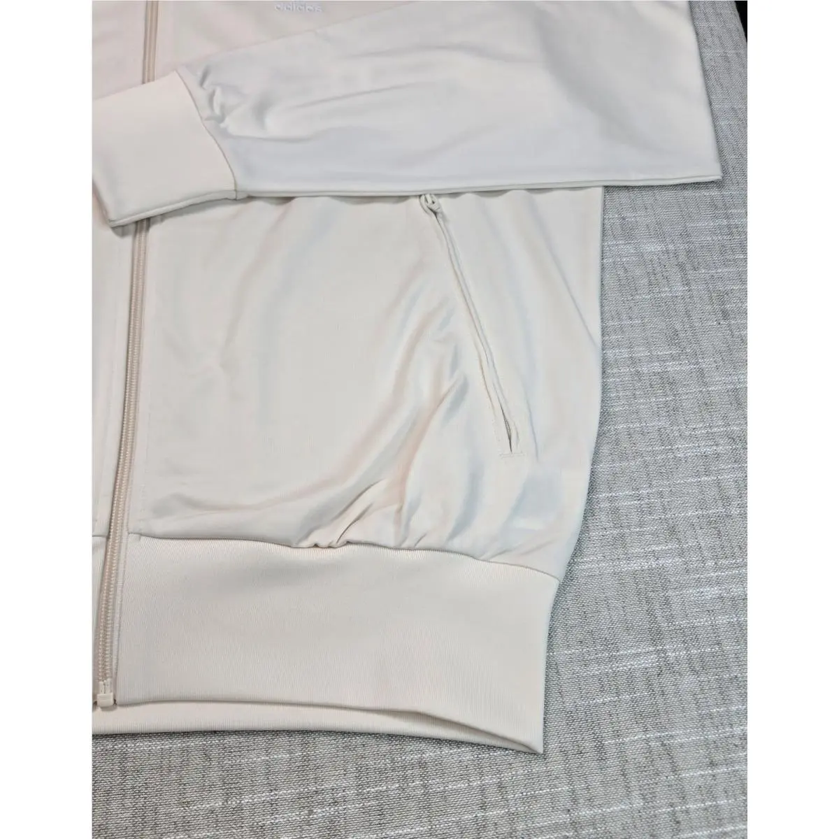 Adidas clothing - Adidas Firebird Track Jacket - Firebird Track Jacket - IR9892 - Beige White 3