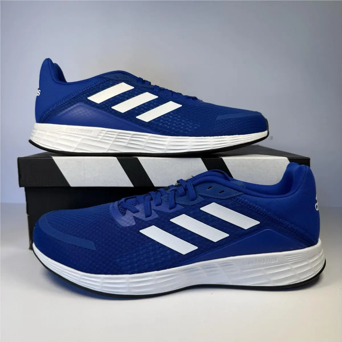 Adidas Duramo SL Men’s 12 Running Shoes Blue White w/ Box GV7126