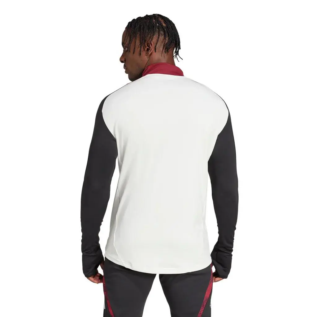 Adidas clothing - MUFC TR TOP - MUFC TOP - JE3737 - Off White / Black (UPC: 196476716023) 10