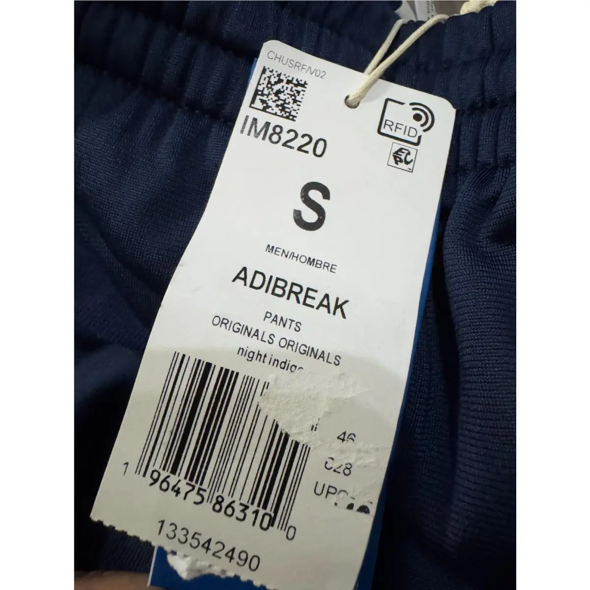 Adidas clothing - Adidas Adibreak - Adibreak - IM8220 - Blue 9