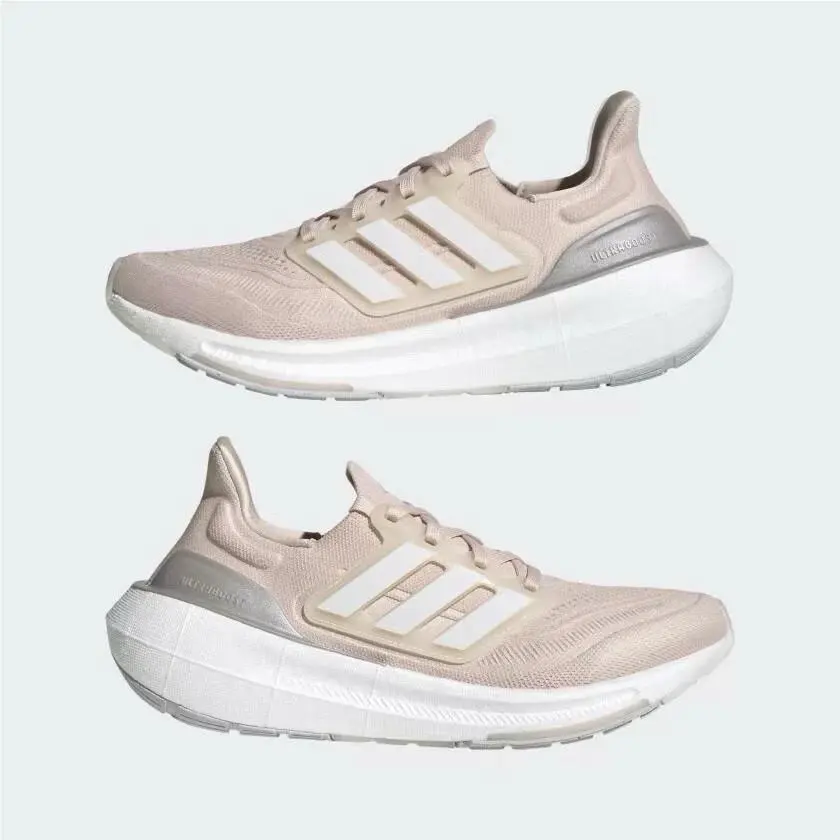 Adidas Womens Size 8.5 Ultraboost Light Wonder Quartz Athletic Shoes HQ8600