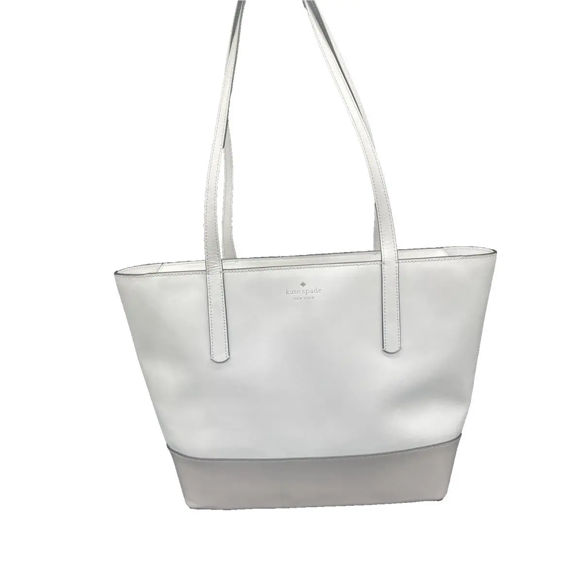 Kate Spade Taupe Tote Bad New N AS IS See Picture 2 Small Dots Make Offer