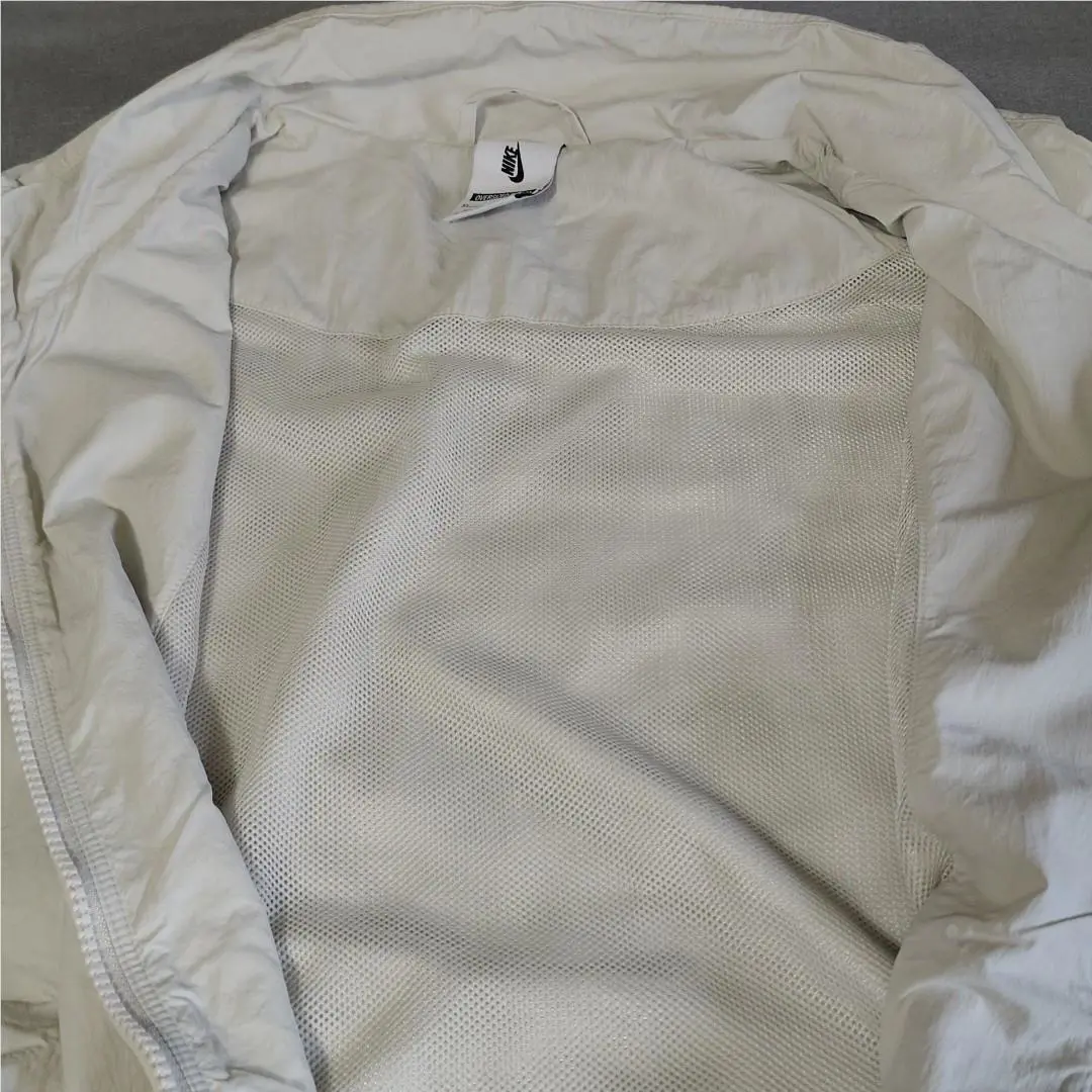 Nike clothing - Nike Sportswear Solo Swoosh Men`s Woven Tracksuit Jacket - FB8622072 - Beige (UPC: 197859250721) 9