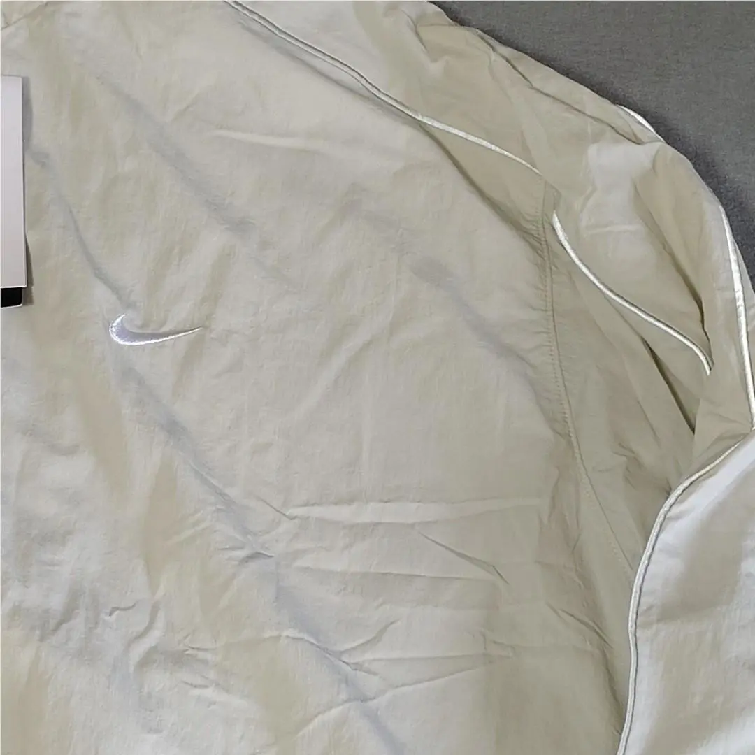 Nike clothing - Nike Sportswear Solo Swoosh Men`s Woven Tracksuit Jacket - FB8622072 - Beige (UPC: 197859250721) 0