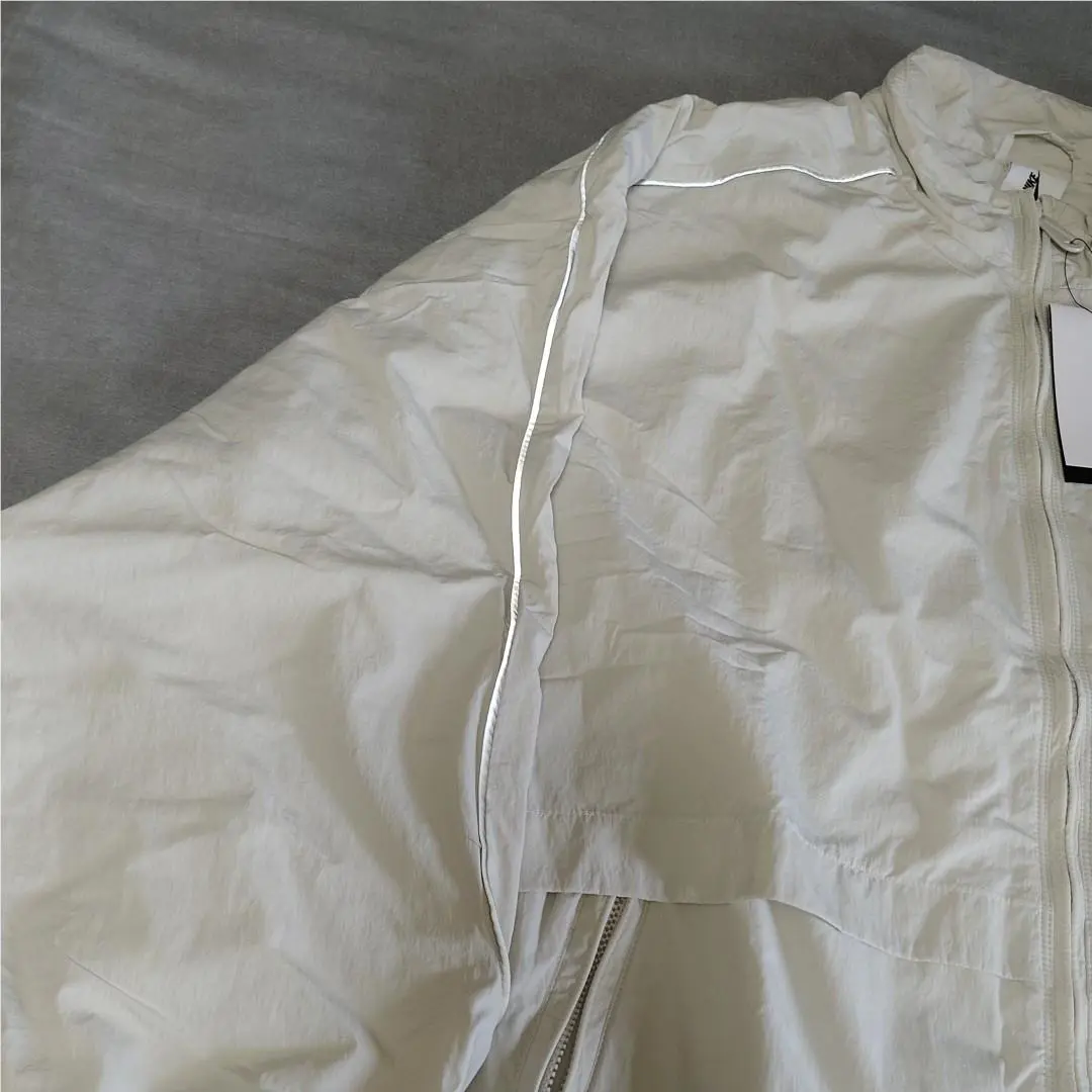 Nike clothing - Nike Sportswear Solo Swoosh Men`s Woven Tracksuit Jacket - FB8622072 - Beige (UPC: 197859250721) 1