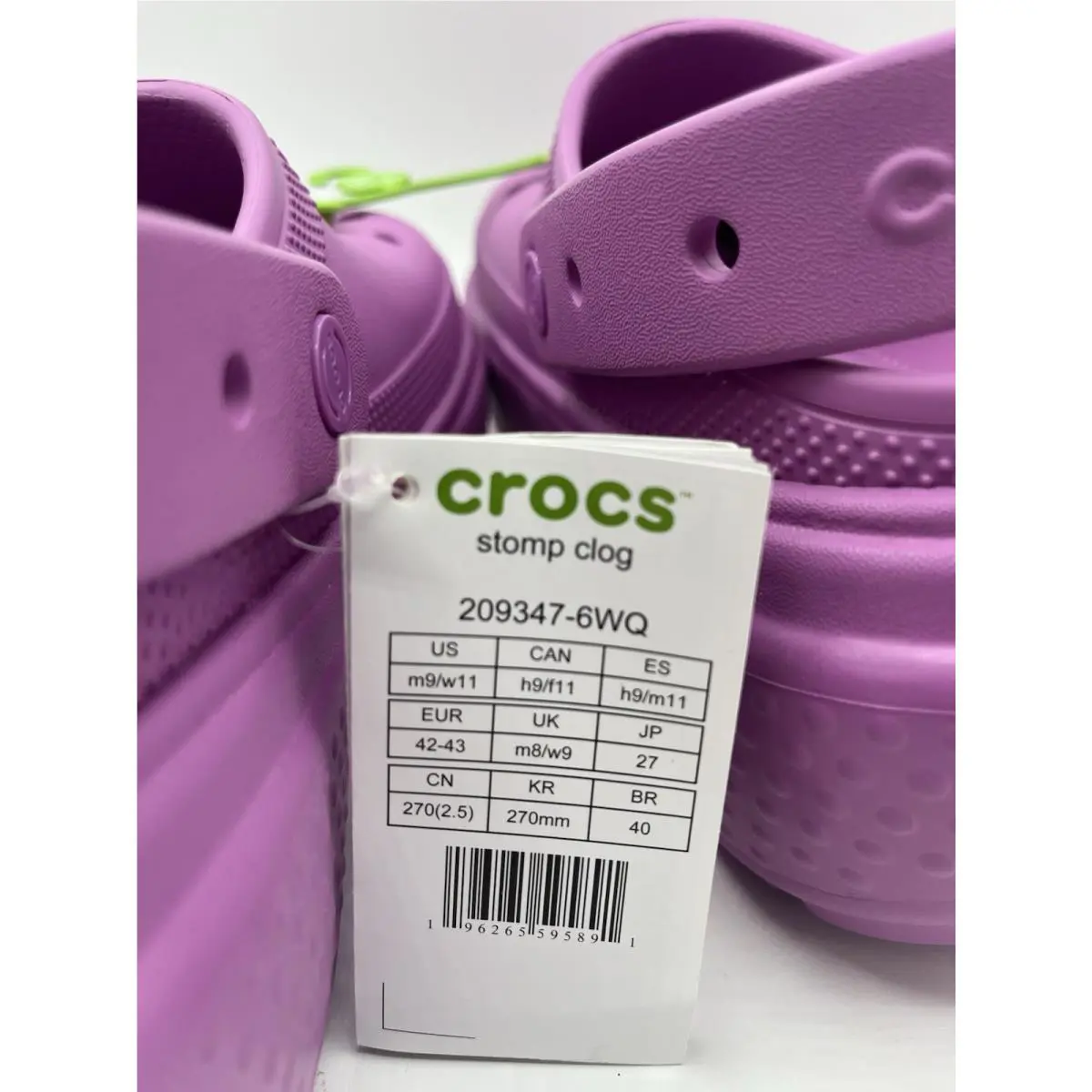 Crocs shoes - Crocs Stomp Clog - Stomp Clog - 209347-6WQ - Pink 4