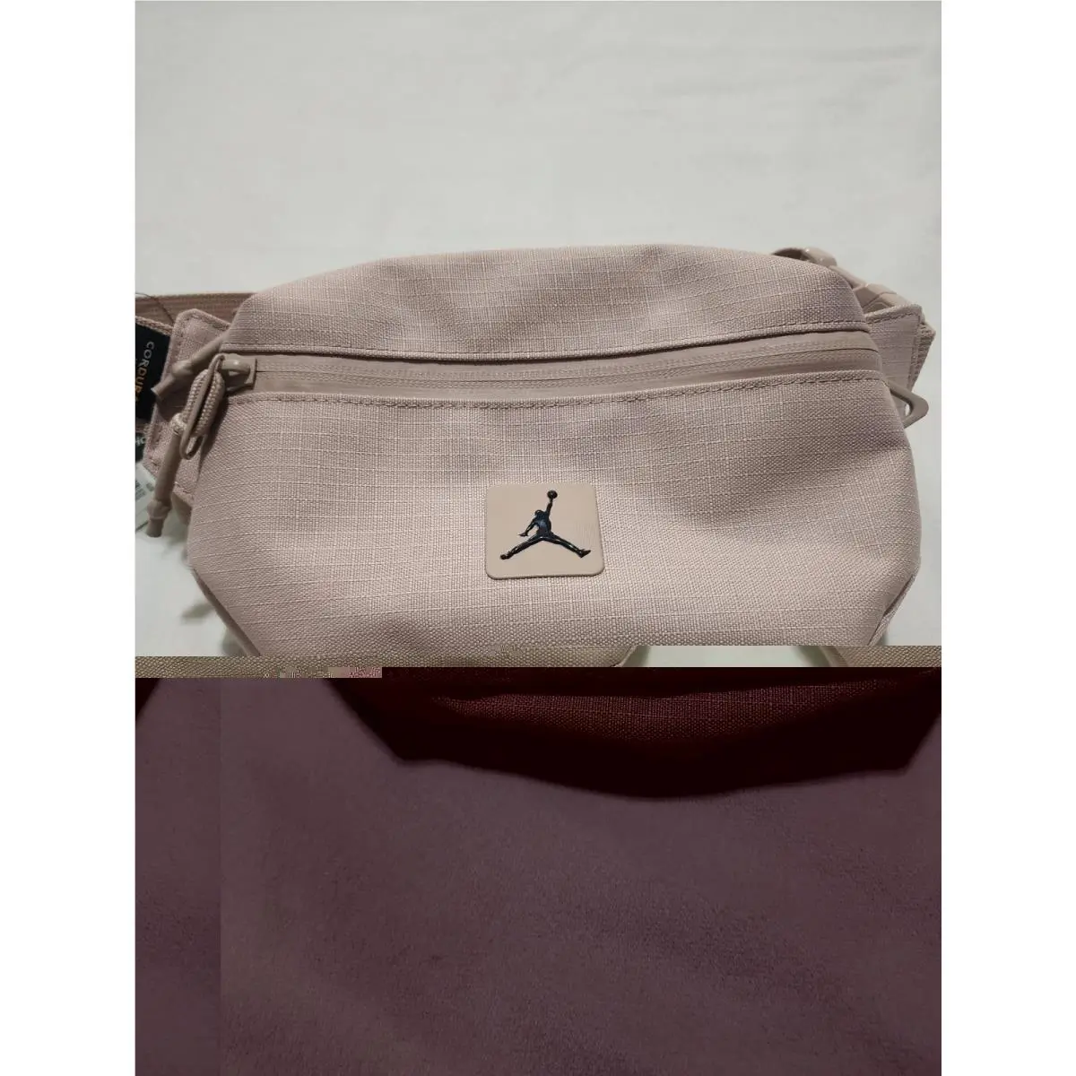 Nike Air Jordan Cordura Franchise 2L Cross Body Bag Gym Khaki MA0901 XA3