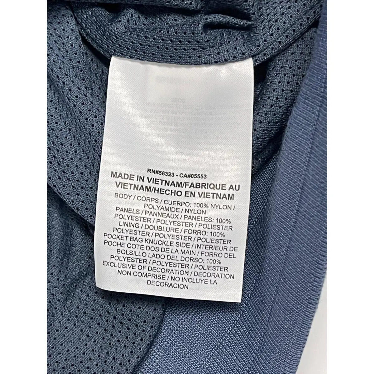 Nike clothing - AJ1396-471 - AJ1396-471 - Thunder Blue Navy Blue White 10