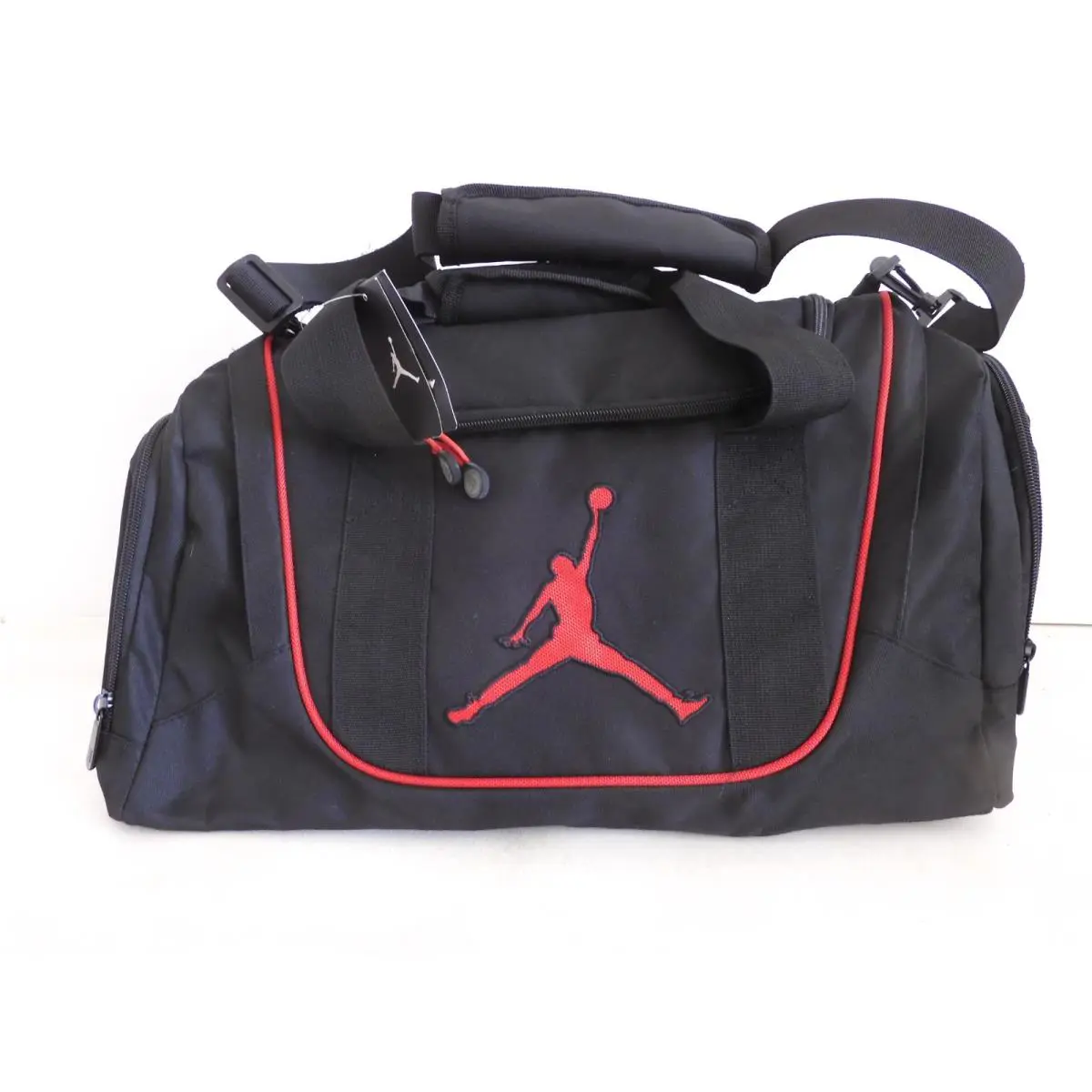 Nike Air Jordan Jumpman Travel Duffel Bag Black-red 9A1498-391