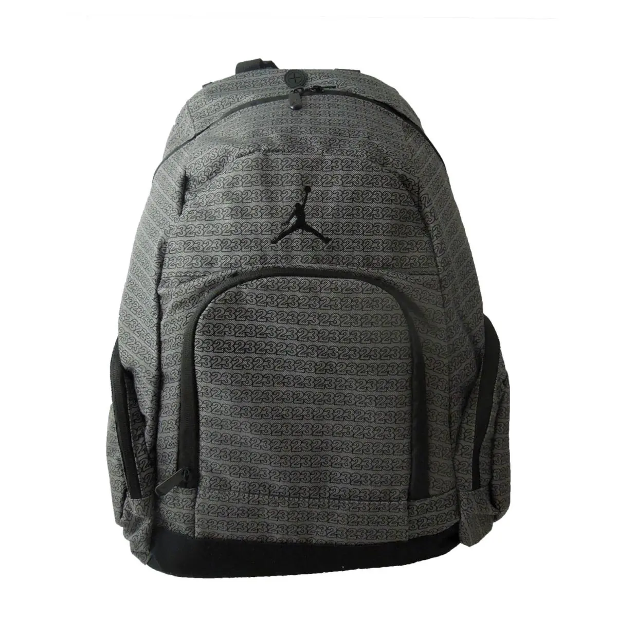 Nike Air Jordan Jumpman 23 Logo Backpack Bag Grey-black 9A1119-783