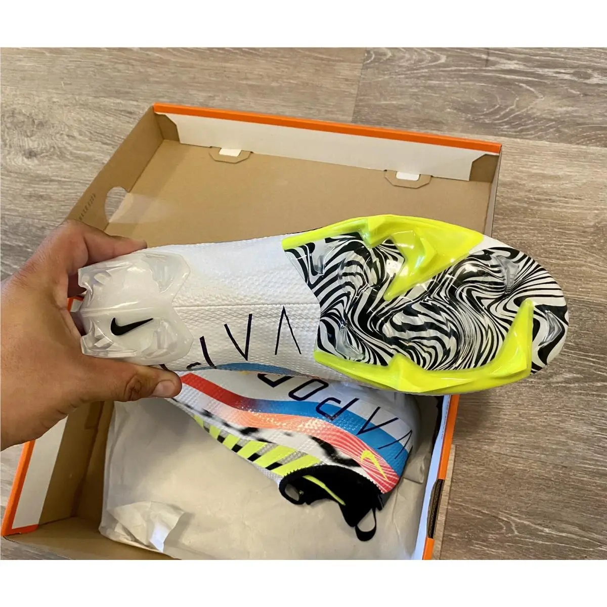 Nike shoes - Nike Vapor Edge Pro 360 - DR5398-100 - White-Volt-Total Orange (UPC: 195868977097) 9