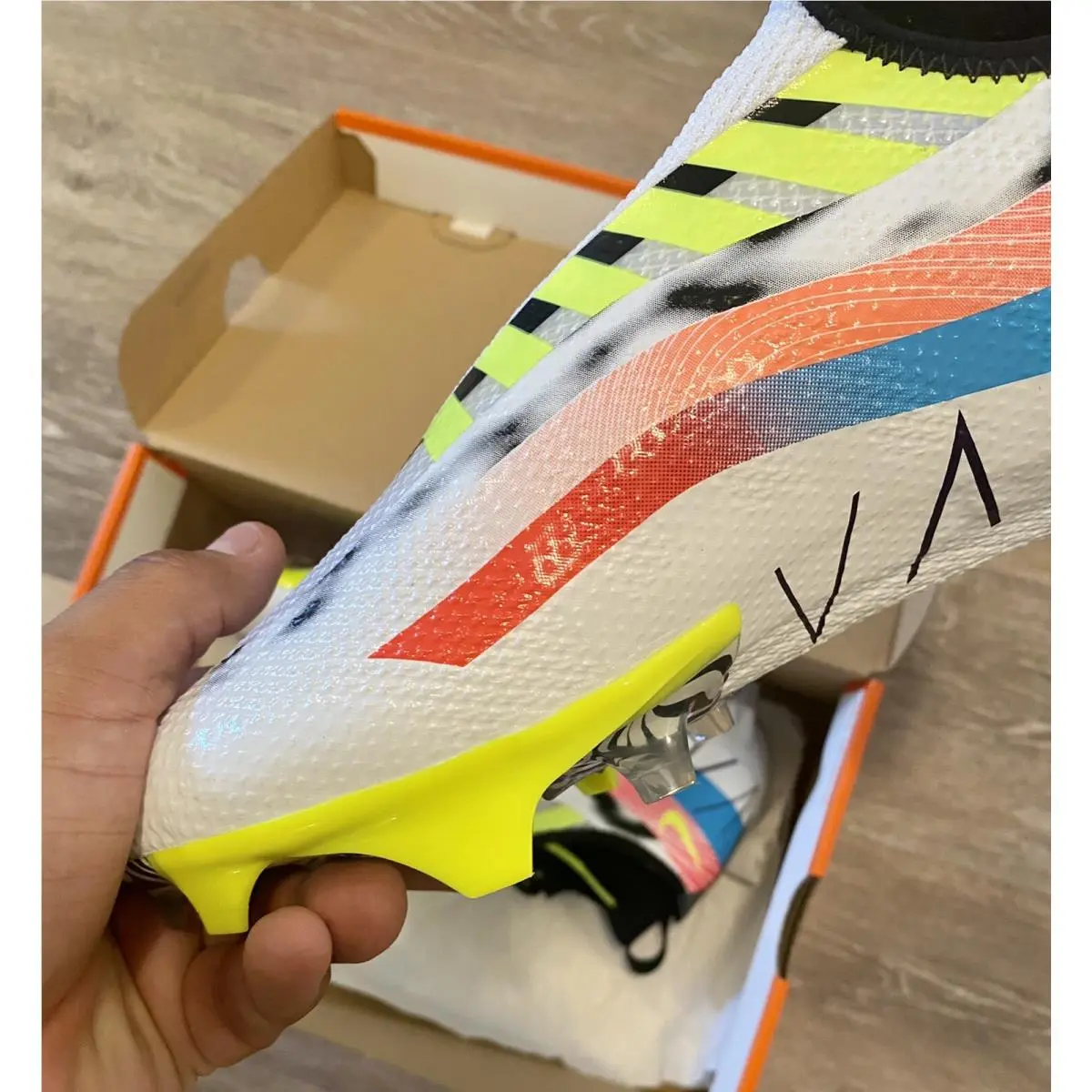 Nike shoes - Nike Vapor Edge Pro 360 - DR5398-100 - White-Volt-Total Orange (UPC: 195868977097) 2