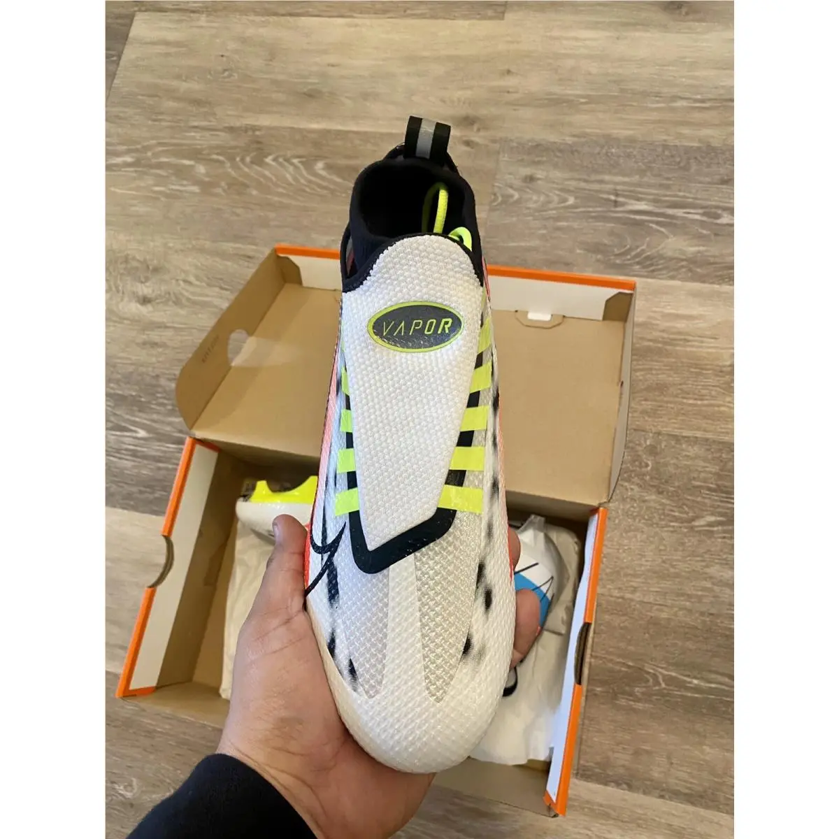 Nike shoes - Nike Vapor Edge Pro 360 - DR5398-100 - White-Volt-Total Orange (UPC: 195868977097) 4