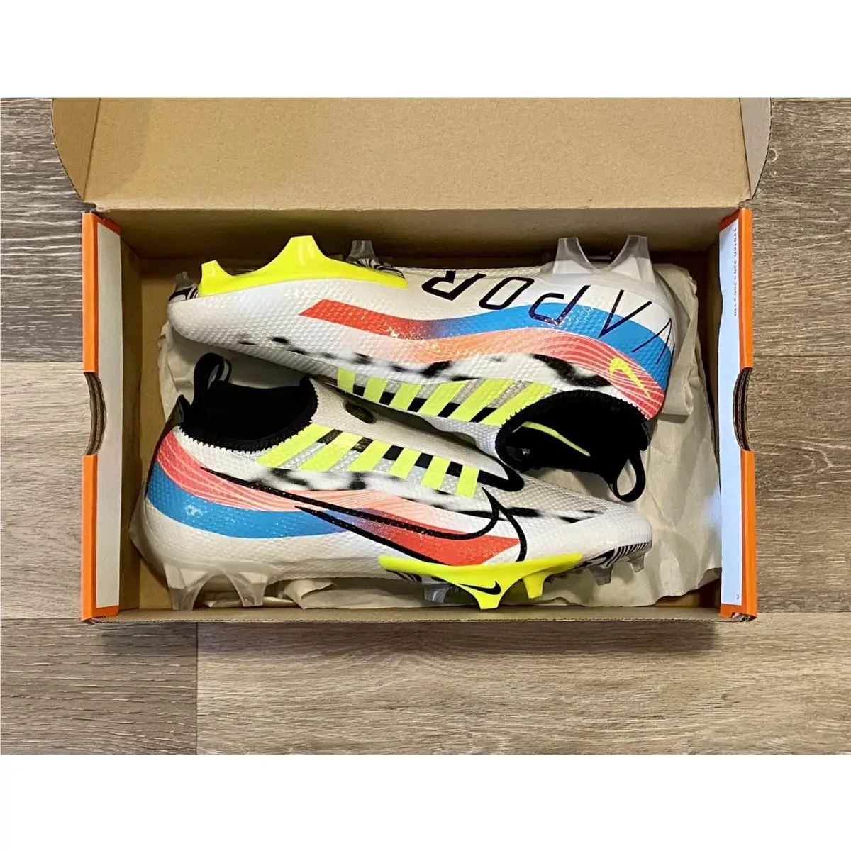 Nike shoes - Nike Vapor Edge Pro 360 - DR5398-100 - White-Volt-Total Orange (UPC: 195868977097) 5