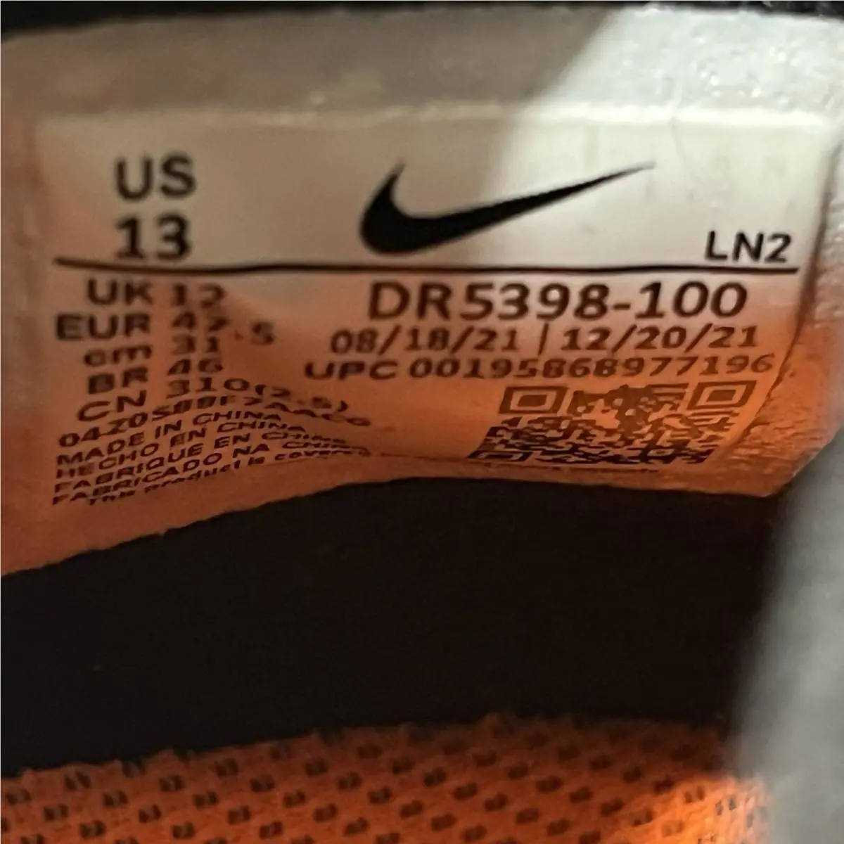 Nike shoes - Nike Vapor Edge Pro 360 - DR5398-100 - Multicolor Red/Blue/Volt/Black/Gray/White/Orange 6