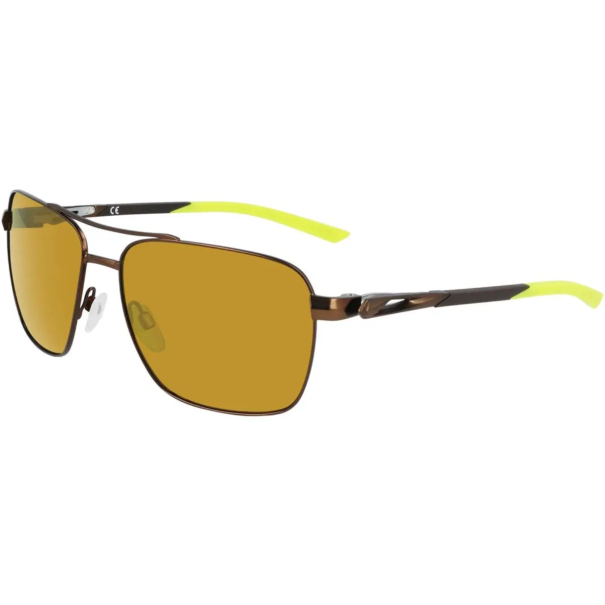 Nike Club Premiere M Satin Walnut Navigator Sunglasses - DQ0921 227