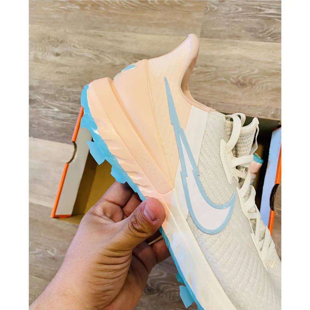 Nike shoes - Nike Air Zoom Infinity Tour - CT0540-108 - Sail White-Light Dew (UPC: 194955936580) 8