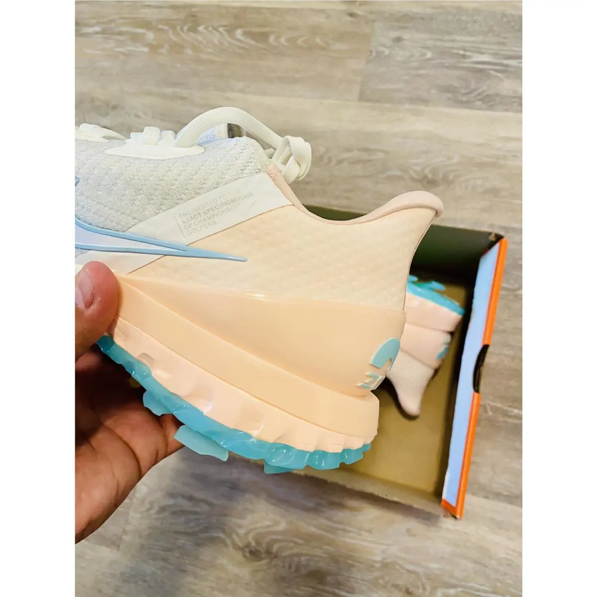 Nike shoes - Nike Air Zoom Infinity Tour - CT0540-108 - Sail White-Light Dew (UPC: 194955936580) 1