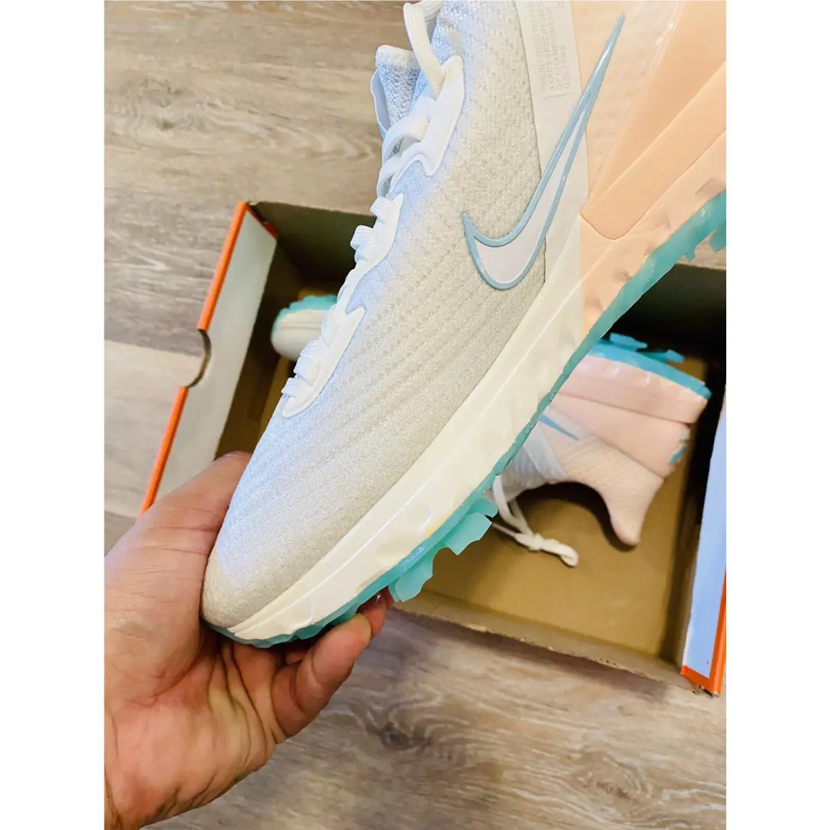 Nike shoes - Nike Air Zoom Infinity Tour - CT0540-108 - Sail White-Light Dew (UPC: 194955936580) 2