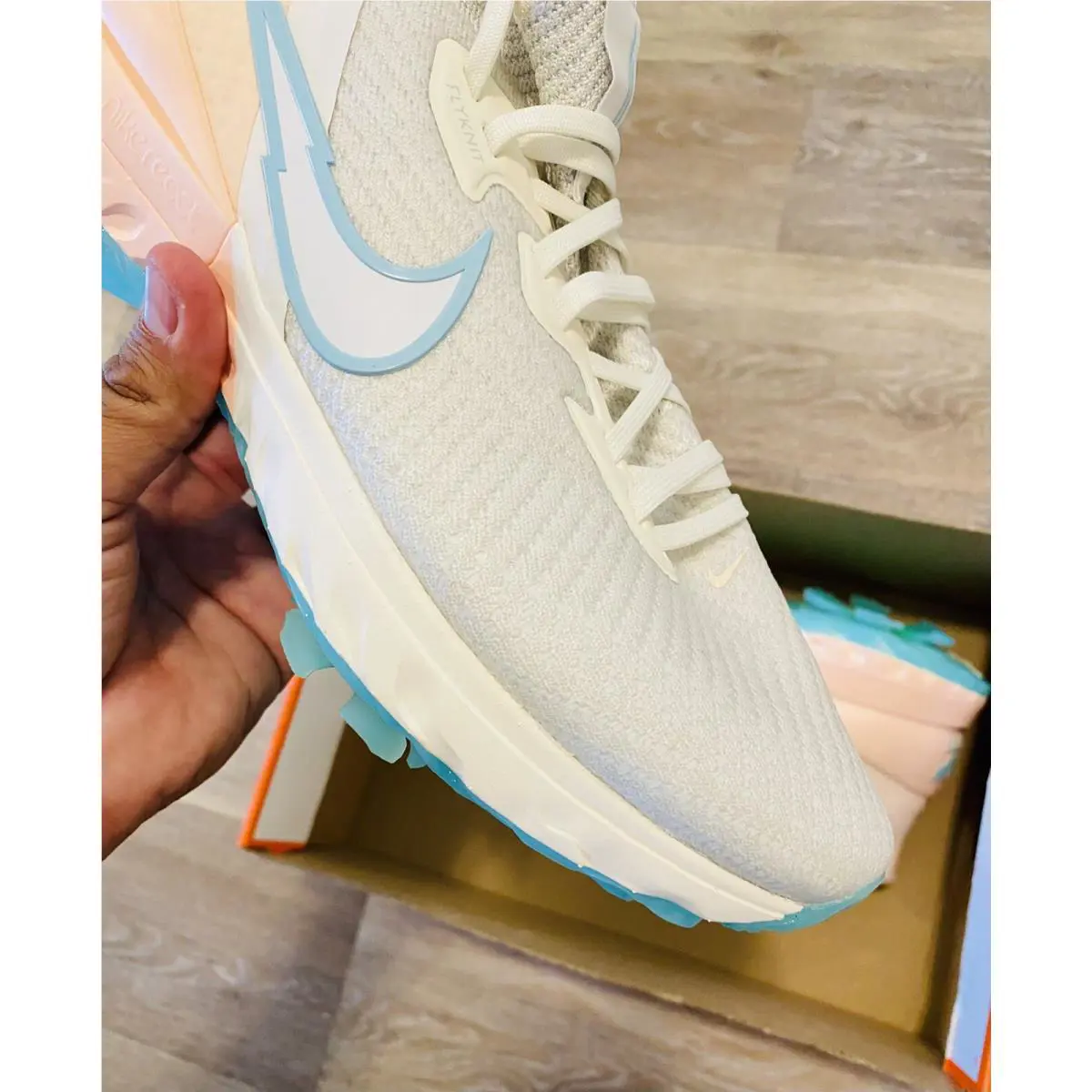 Nike shoes - Nike Air Zoom Infinity Tour - CT0540-108 - Sail White-Light Dew (UPC: 194955936580) 7