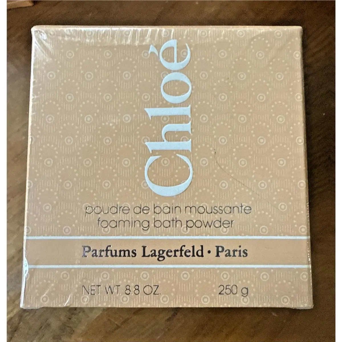 Chloe Vintage Foaming Bath Powder 8.8 oz 250ml Poudre de Bain Moussante