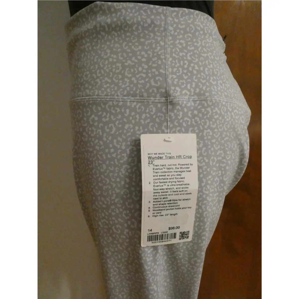 Lululemon clothing - Gray/Black 29
