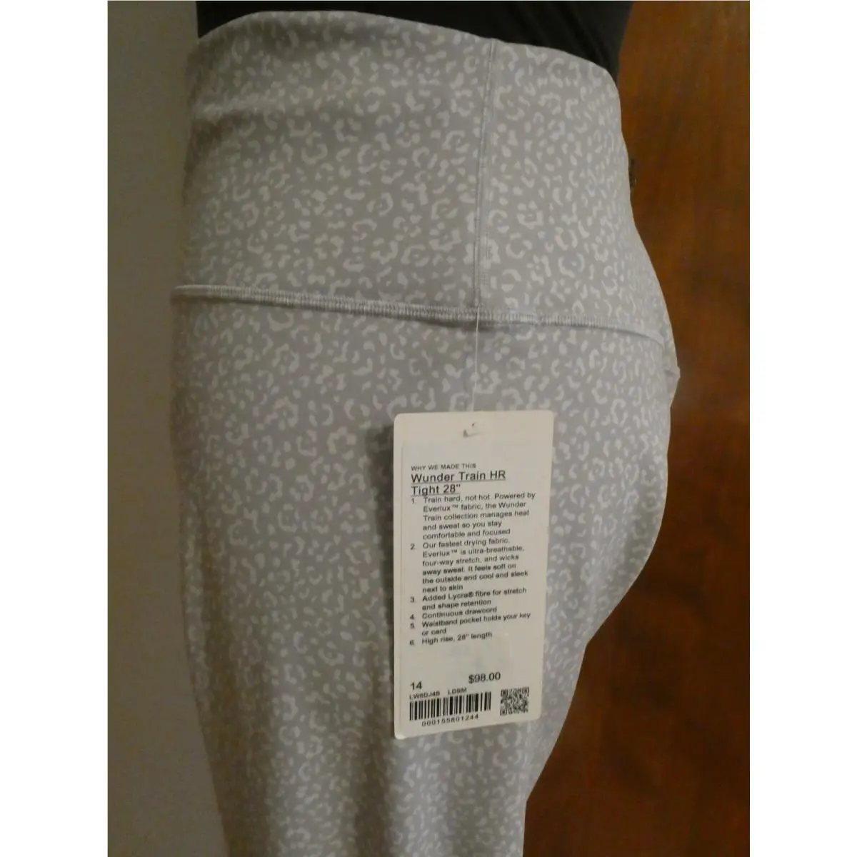Lululemon clothing - Gray/White 9