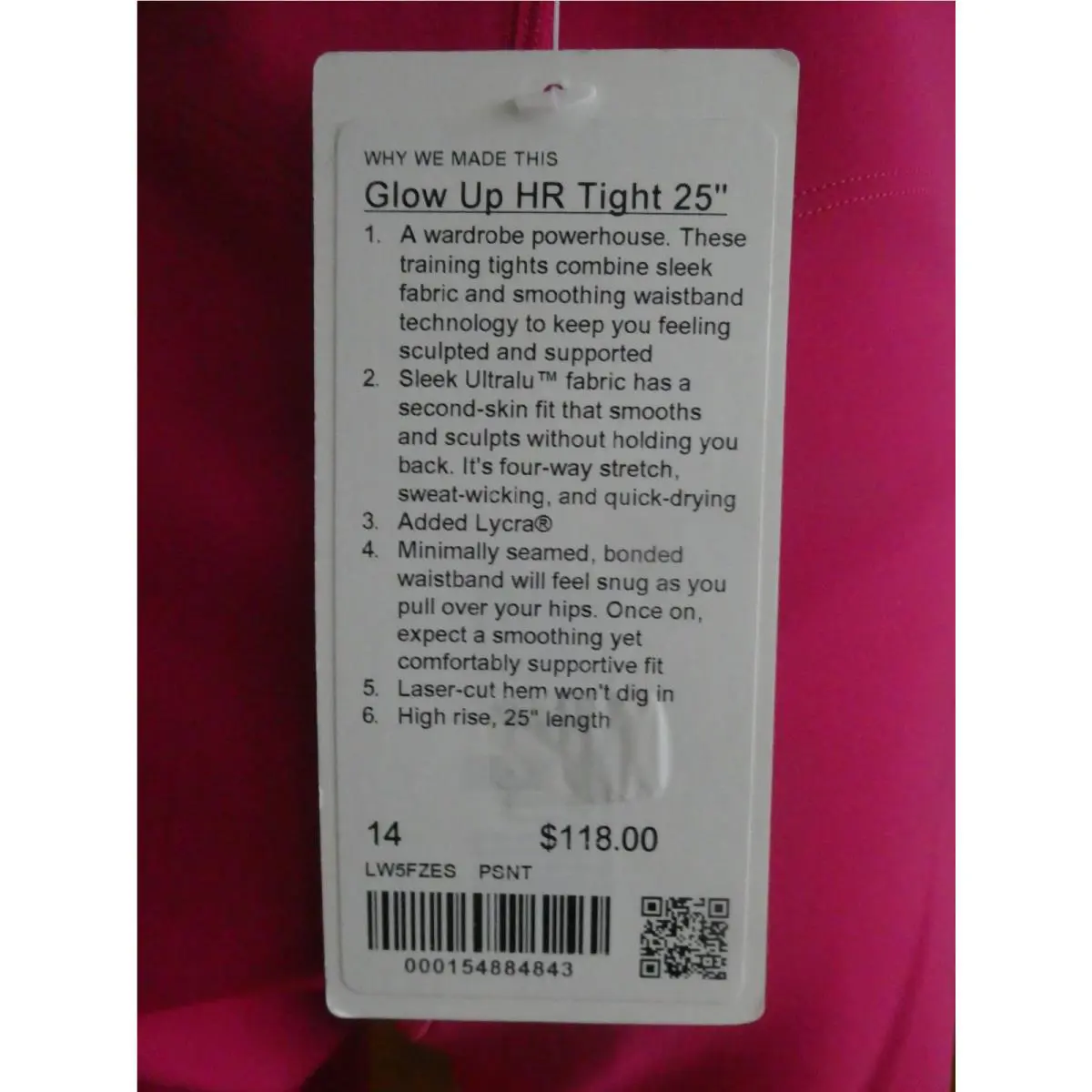 Lululemon clothing - Pink 16
