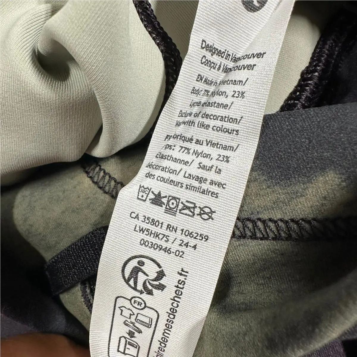 Lululemon clothing - Black 5