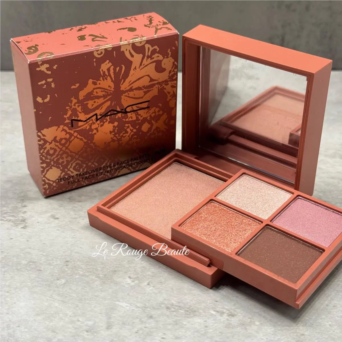 Mac Teddy Takeover Eye Face Palette - Eyeshadow Blush/highlighter Limited Ed