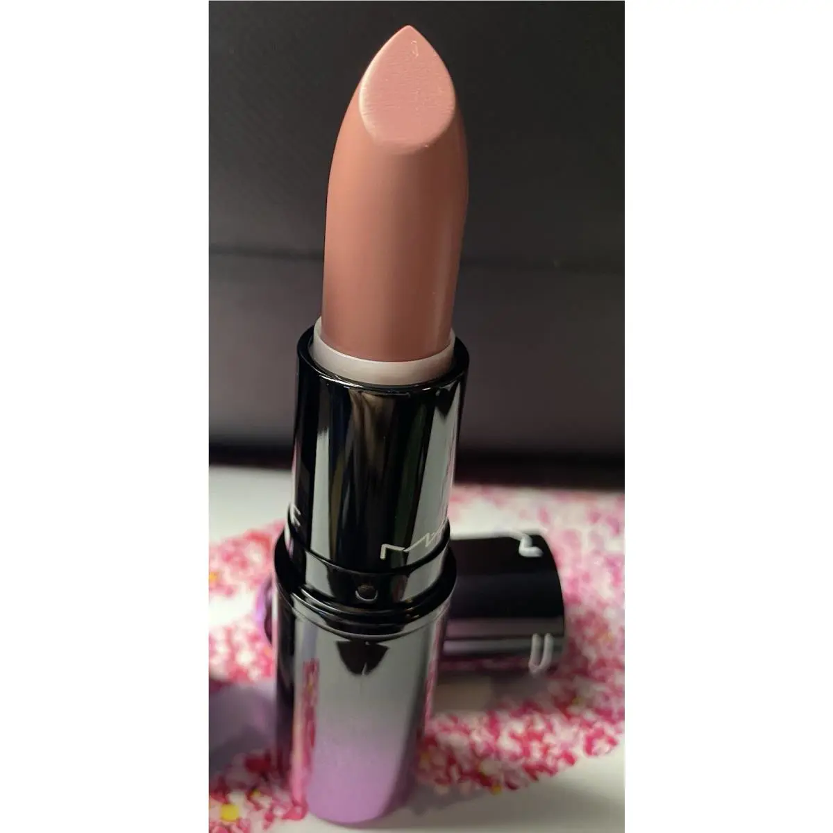 Flaws Mac Cosmetics Love Me Matte Lipstick 411 Laissez Faire Full Size A71