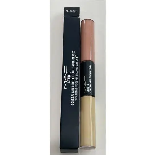 Mac Studio Conceal and Correct Duo - Pale Yellow / Pale Pink - .28 oz / 8 ml