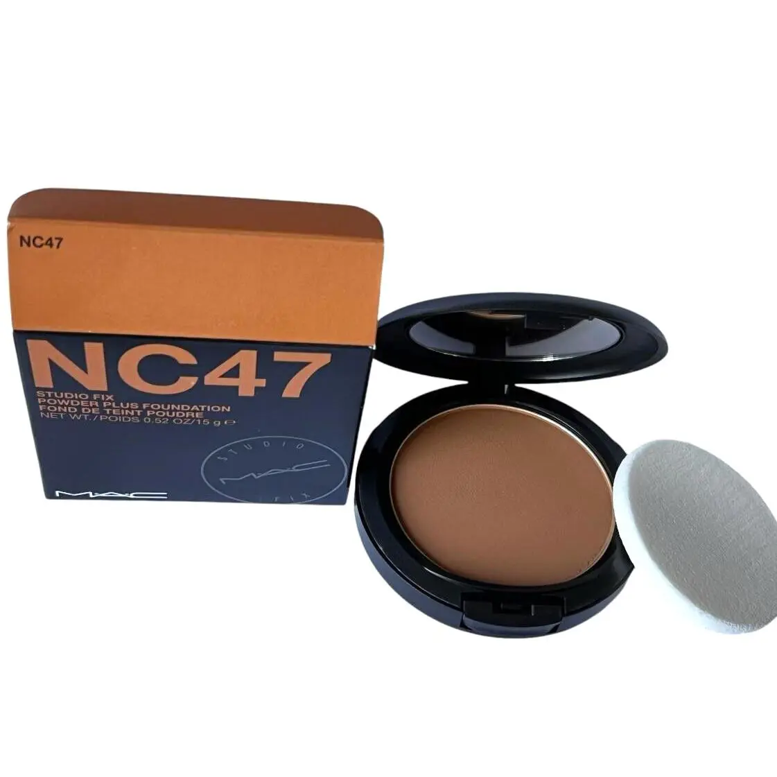 Mac Studio Fix Powder Plus Foundation NC47 0.52 oz / 15g by MAC Cosmetics