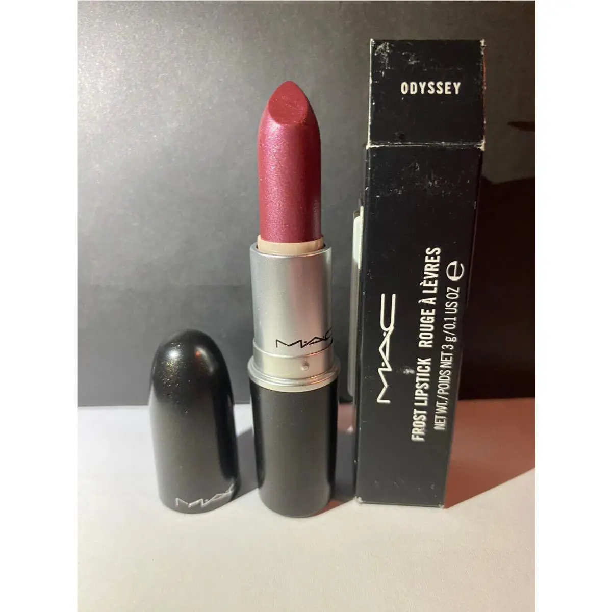 Mac Frost Lipstick Odyssey Plum Frost Rare Global Ship