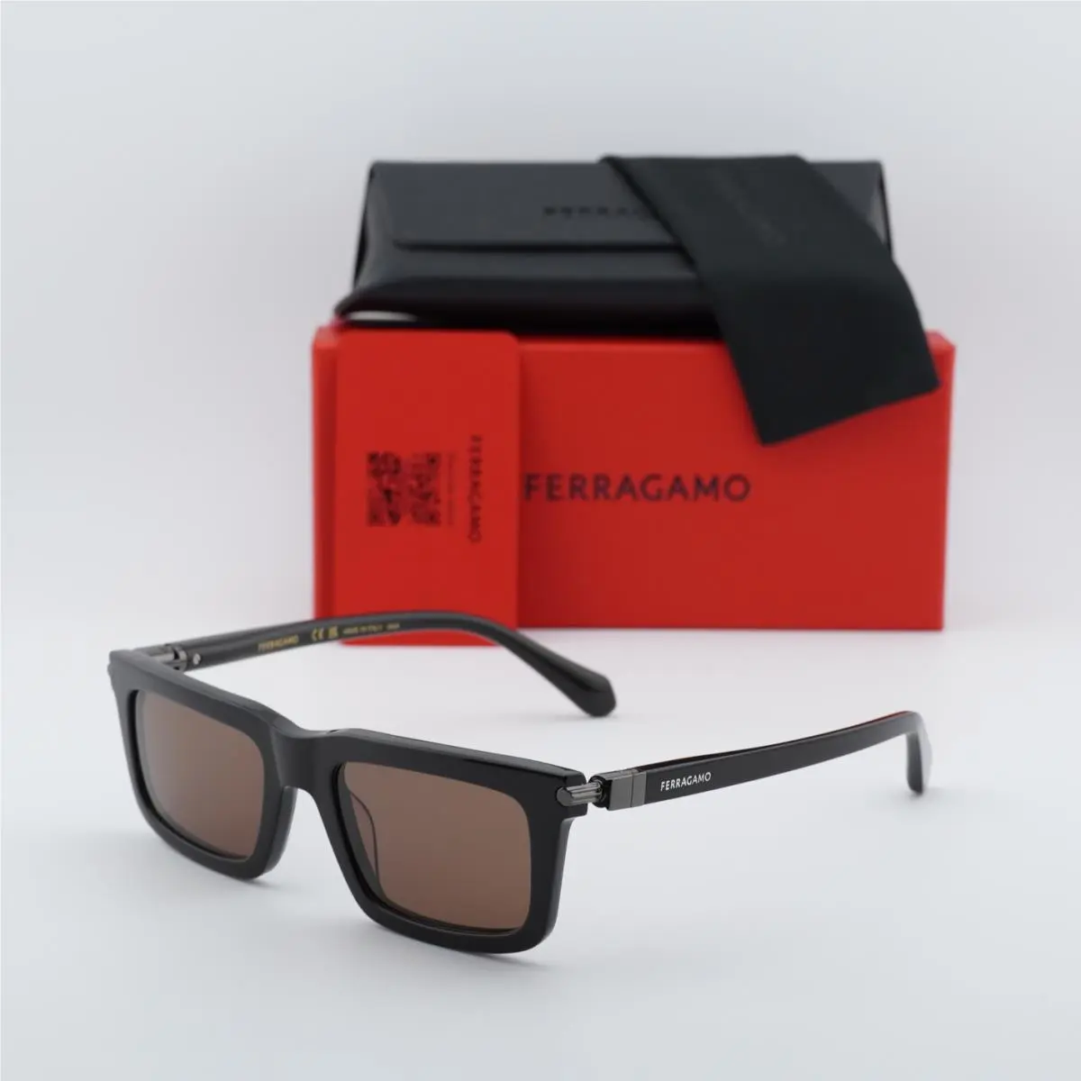 SF2015S 210 Solid Brown/brown 53-20-145 Sunglasses by Salvatore Ferragamo