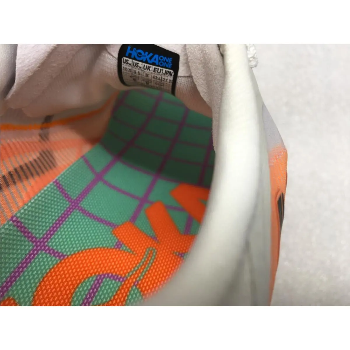 Hoka shoes - HOKA CIELO X1 2.0 - CIELO - 1162053/FLV - FROST/LAVA 11