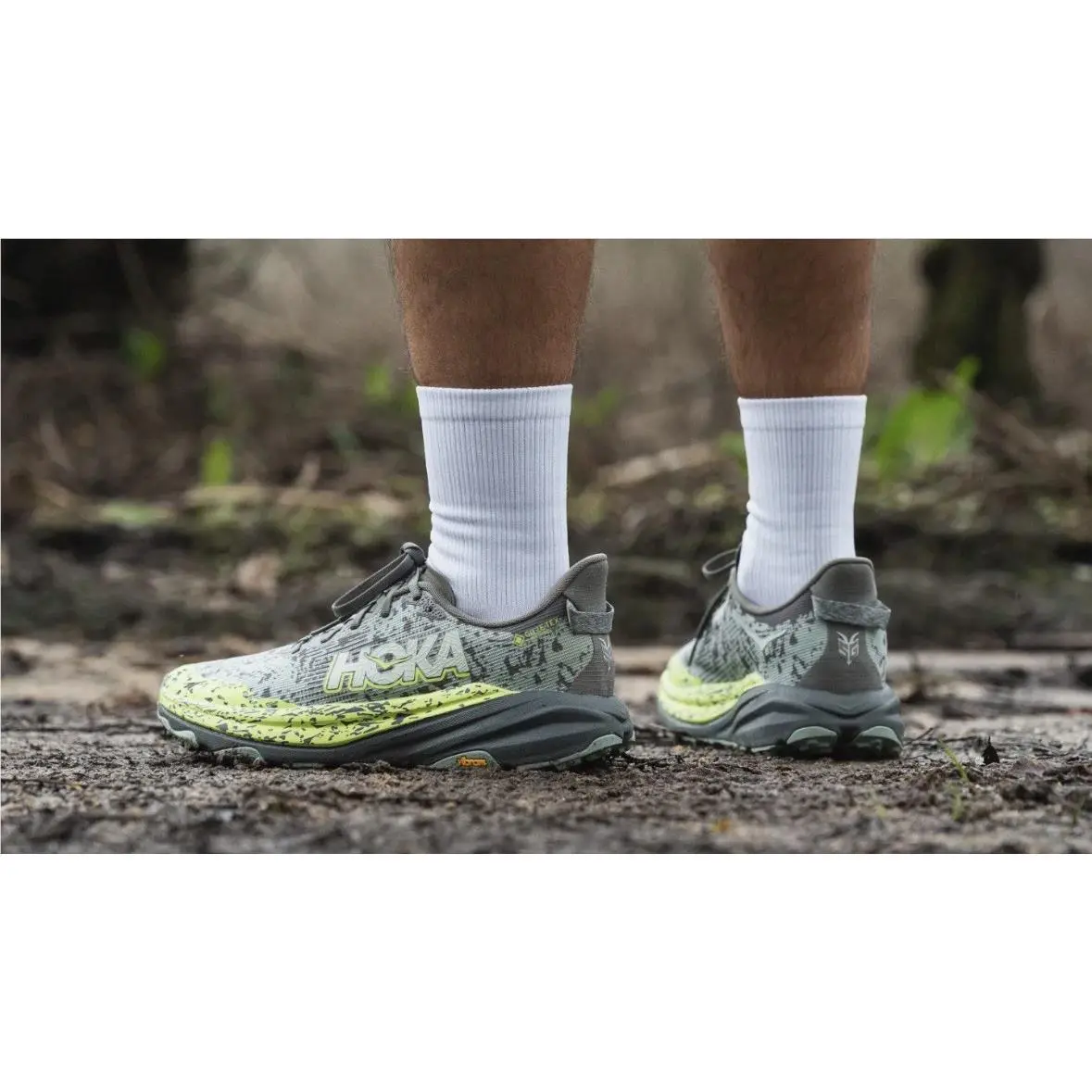 Hoka shoes - Hoka One One Speedgoat 6 - 1155150-STLV - Green (UPC: 0197634477817) 4