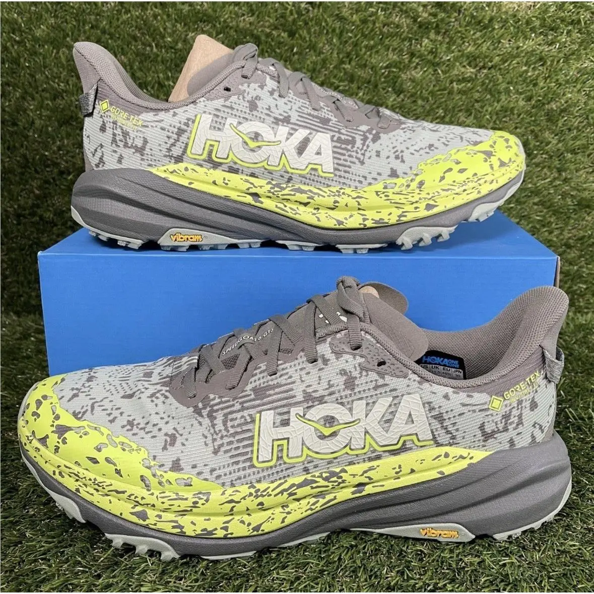 Hoka shoes - Hoka One One Speedgoat 6 - 1155150-STLV - Green (UPC: 0197634477817) 6