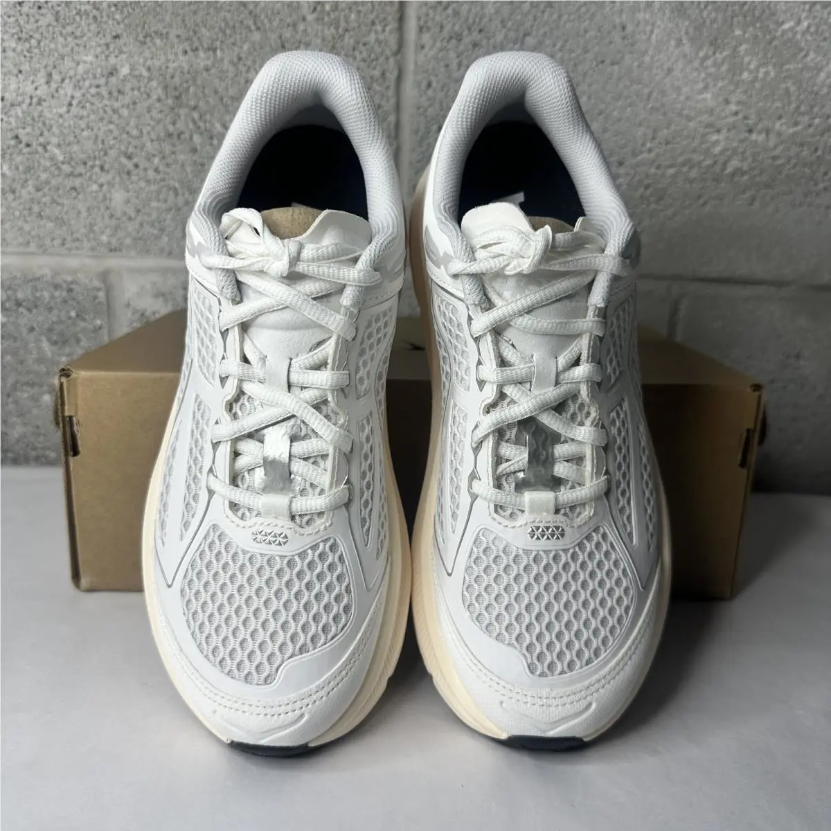 Hoka shoes - hoka one one clifton 10 - 1162030-STLLR - Gray 1