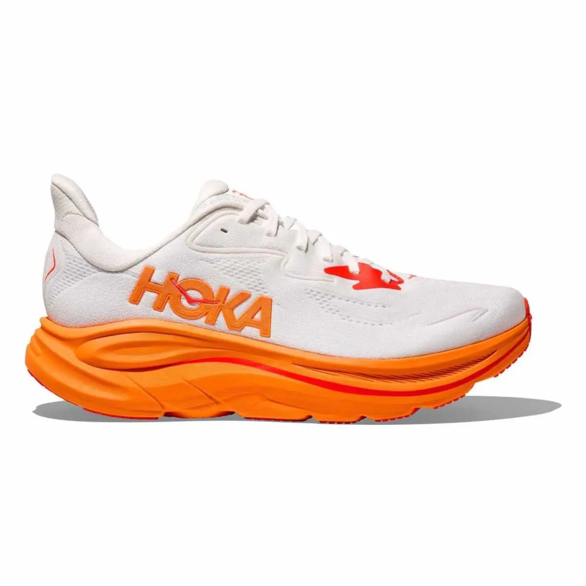 Hoka M Clifton 10 1162030/bwht 10.5d “” - BLACK-WHITE