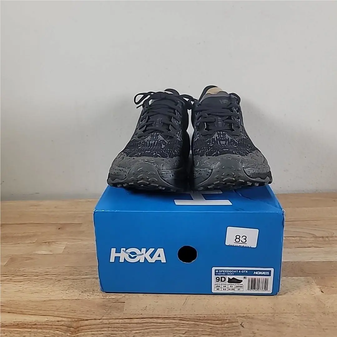 Hoka shoes - Speedgoat 6 GTX - Speedgoat GTX - 1155150 BCKT - Black 1