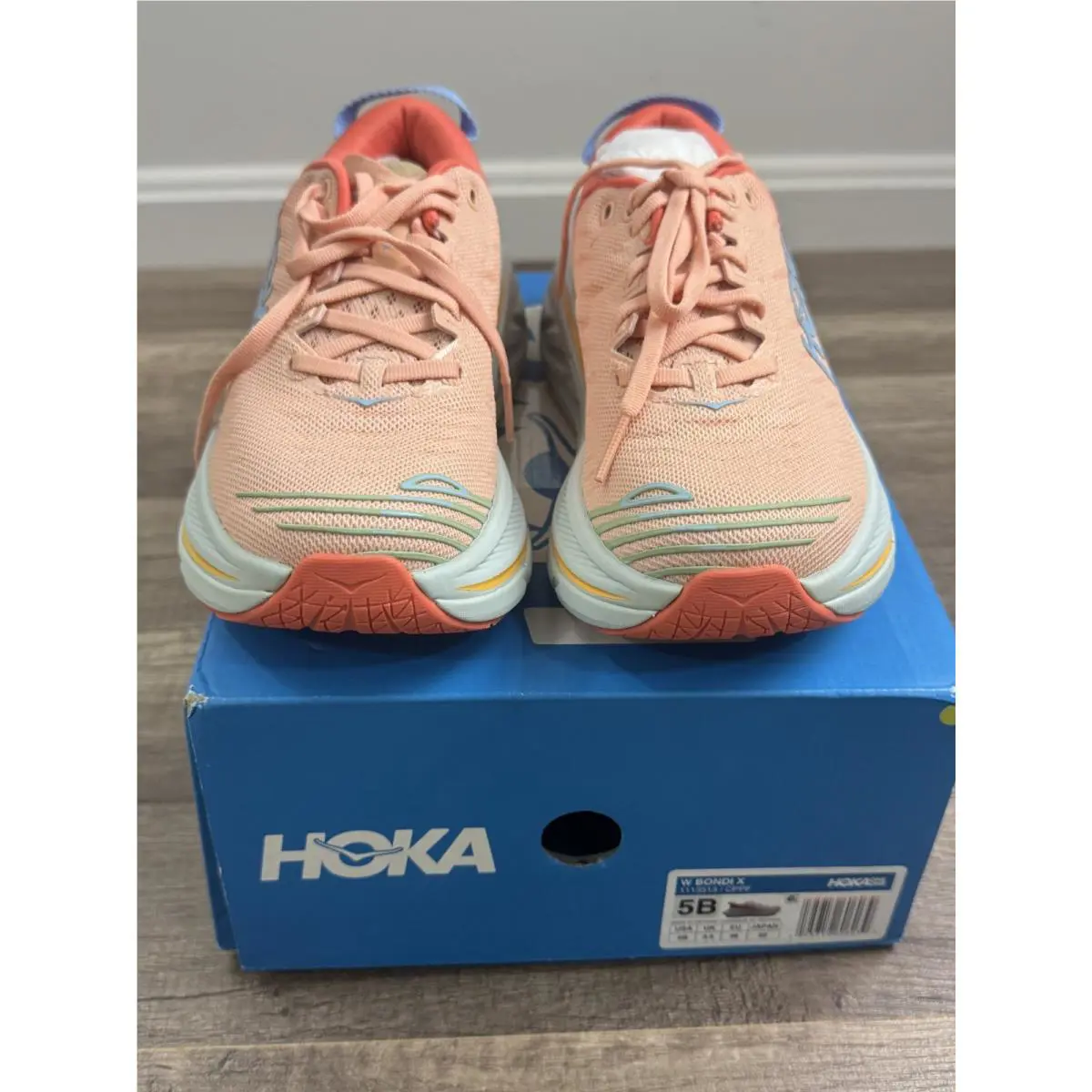 Hoka shoes - Hoka One One Bondi X - 1113513-CPPF - Orange 8