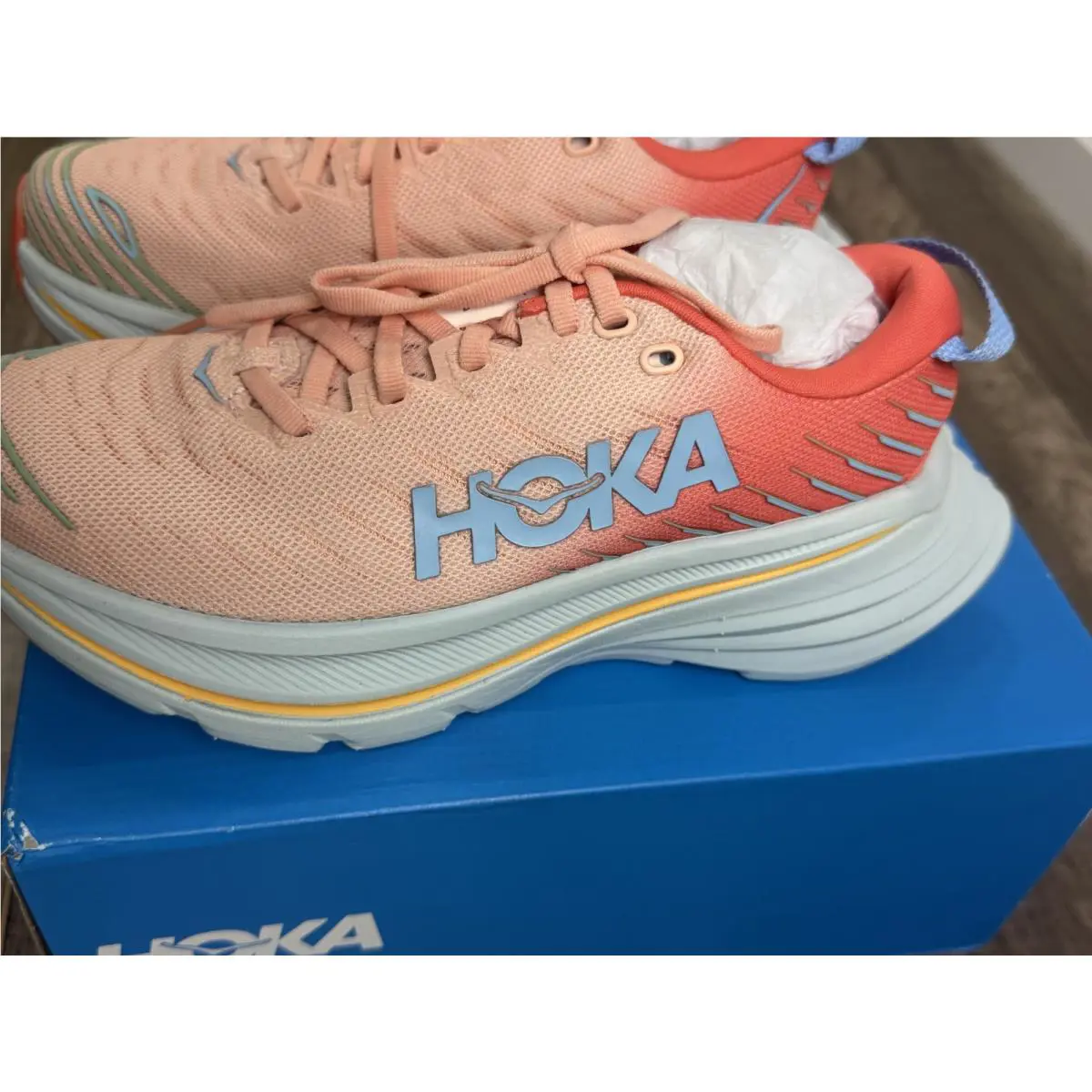 Hoka shoes - Hoka One One Bondi X - 1113513-CPPF - Orange 9