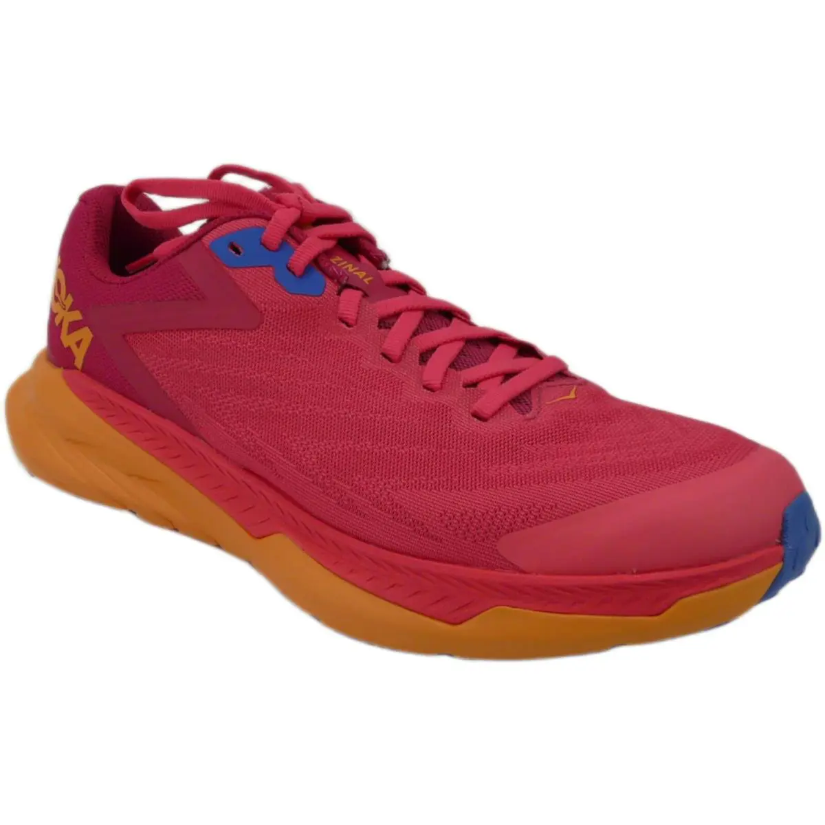 Hoka One One Women`s Zinal Ppbor Paradise Pink / Blazing Orange US9.5 B - Pink
