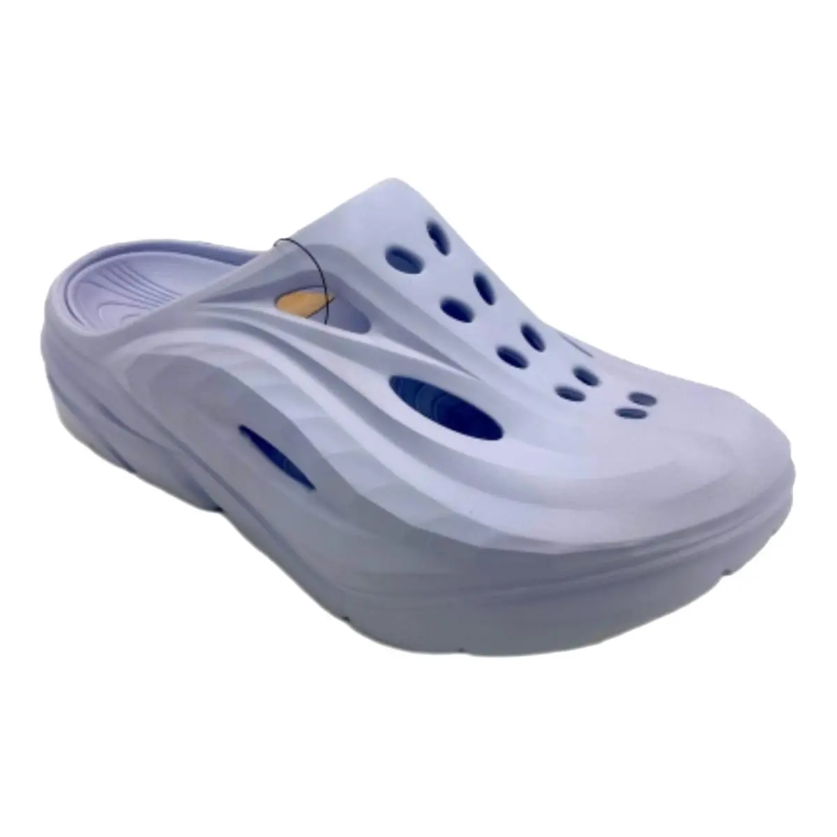 Hoka Unisex Ora Recovery Mule Slide Sandal Ether/ether Men`s US 7 / Women`s US 9