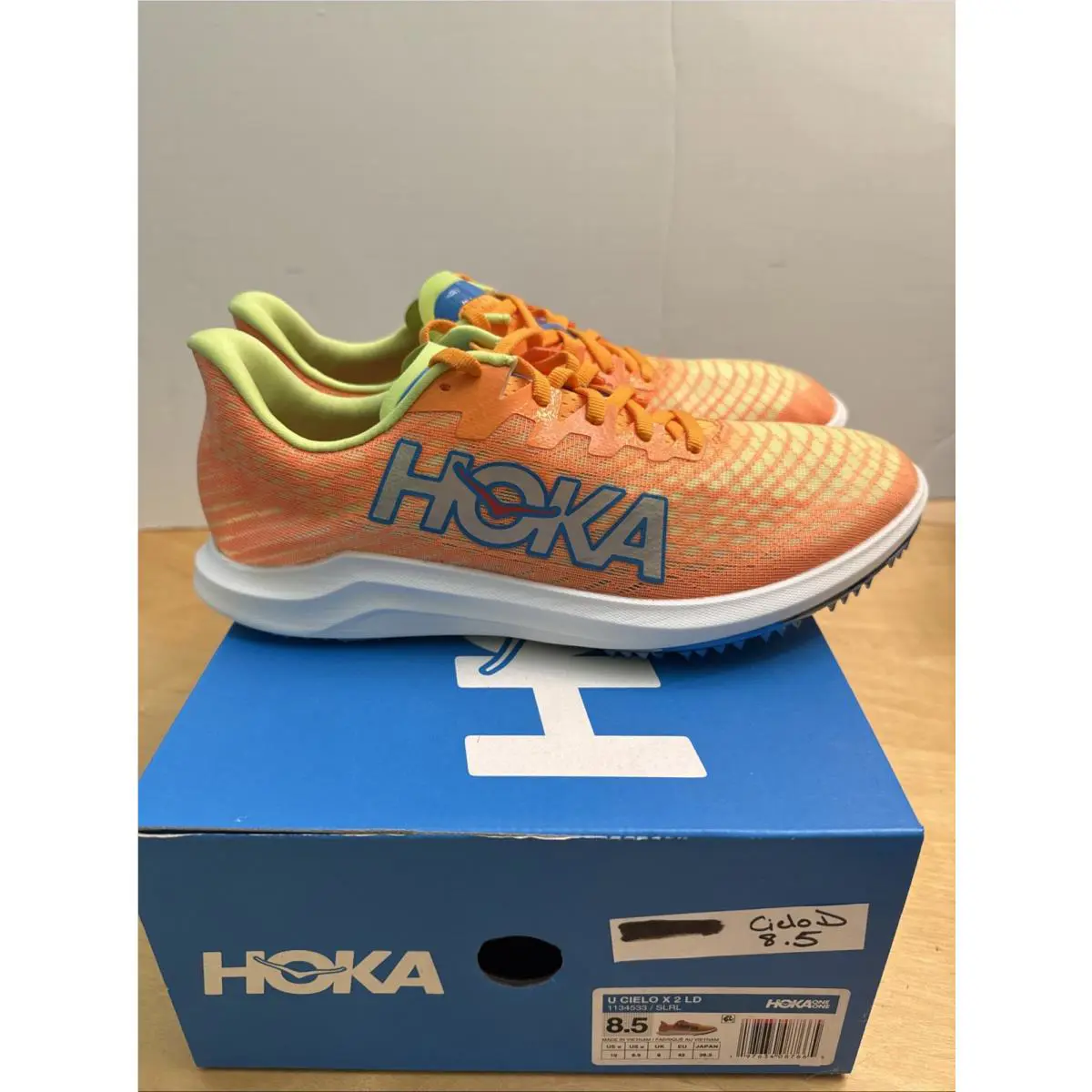 Hoka shoes - Hoka One One Cielo X 2 LD - 1134533-SLRL - Orange 2