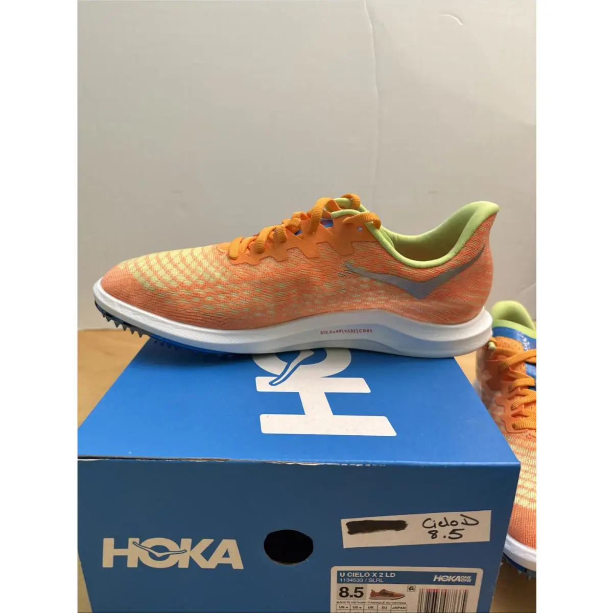 Hoka shoes - Hoka One One Cielo X 2 LD - 1134533-SLRL - Orange 5