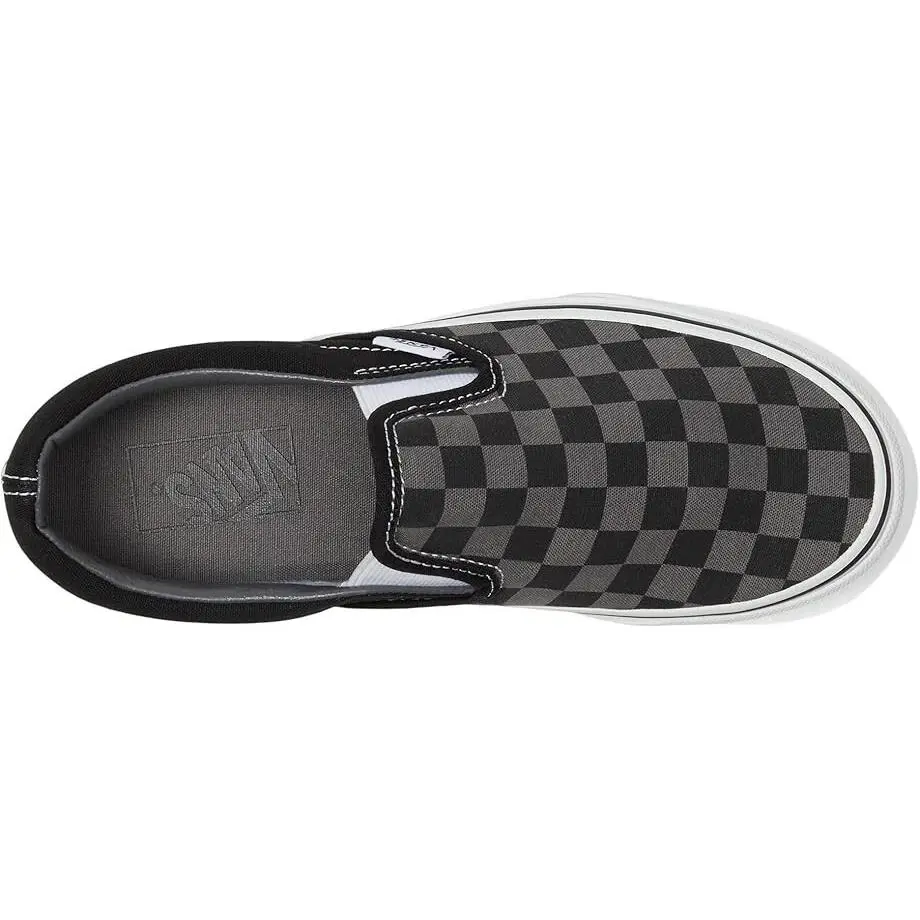 Vans shoes - Classic Slip On - Classic Slip - VN000EWZBLK - Black Pewter Checkerboard 4