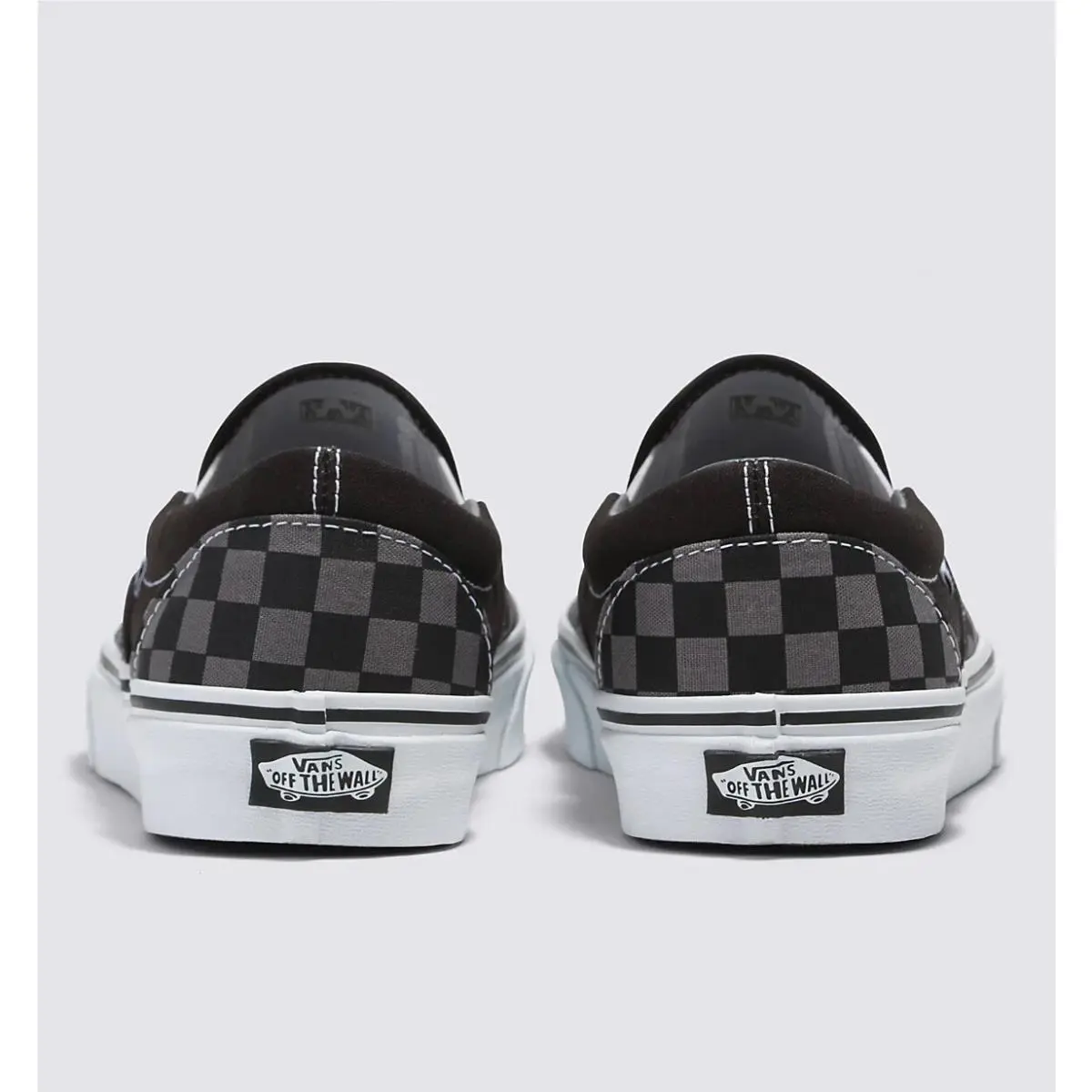 Vans shoes - Classic Slip On - Classic Slip - VN000EWZBLK - Black Pewter Checkerboard 5