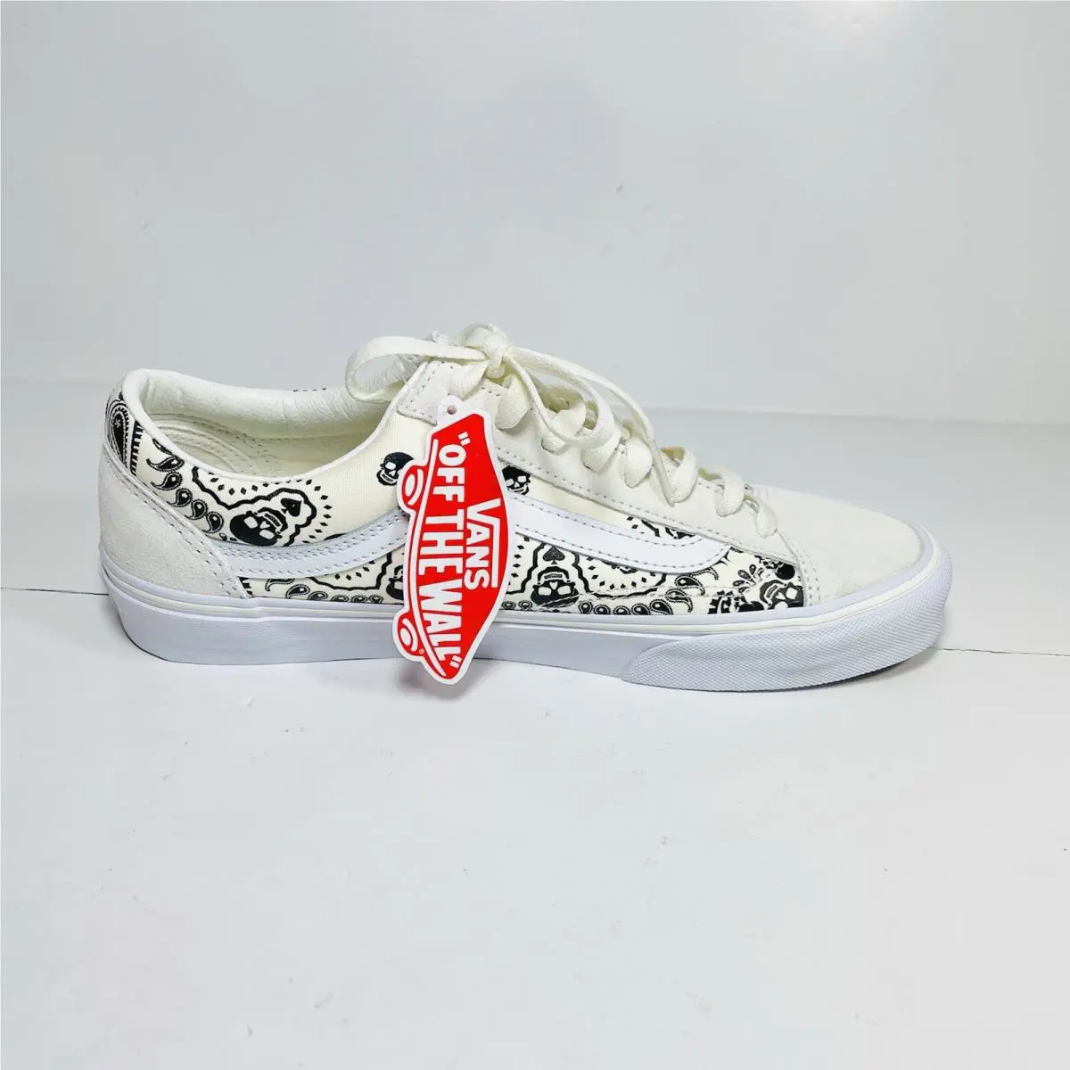 Vans shoes - VANS Style 36 - Style - VN0A54F642S - Off-White/Black (UPC: 194902663491) 0